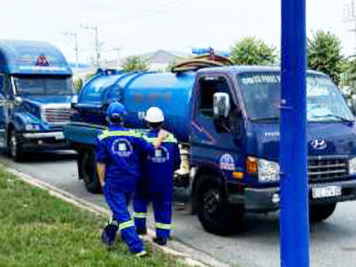 Domestic wastewater pumping and treatment service