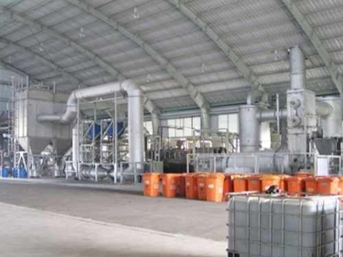 Hazardous waste collection and treatment service