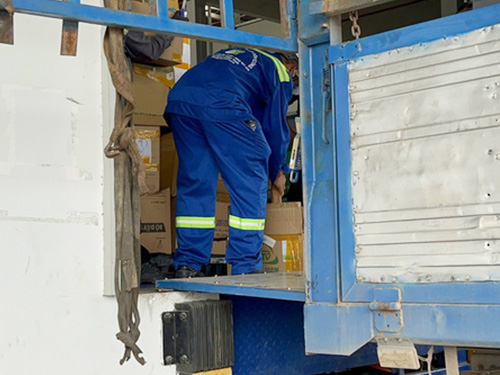 Illegal goods destruction service