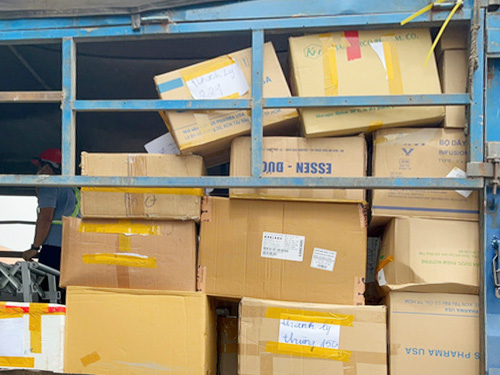 Smuggled goods destruction service